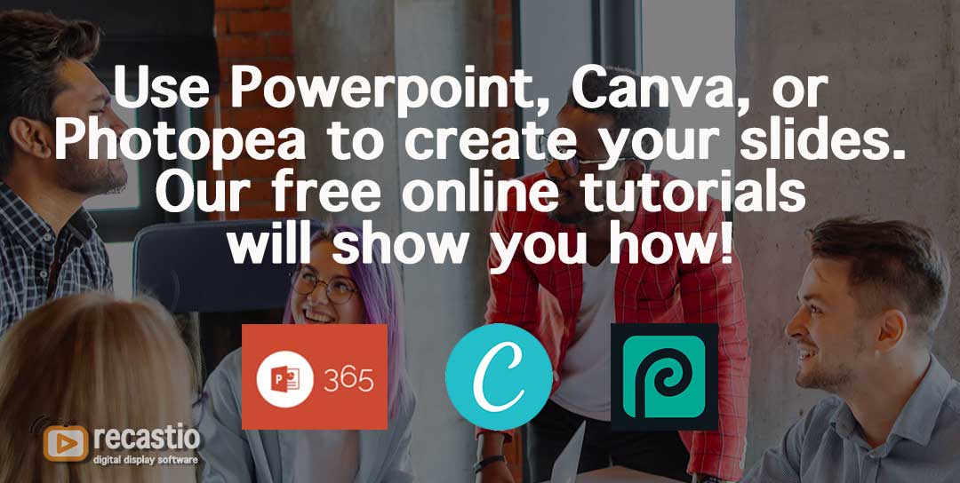 create TV slideshow easily